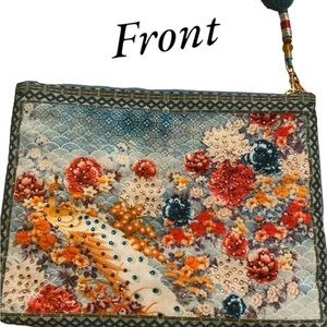 Camilla rhinestone clutch